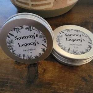 hand crafted small batch paw wax